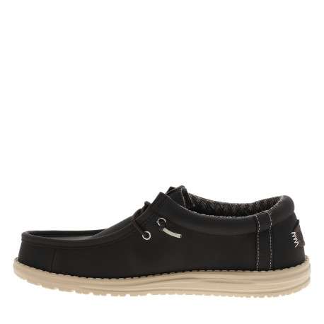 Sneakers Wally Classic marron avec un talon plat et une ouverture slip-on - Image 3