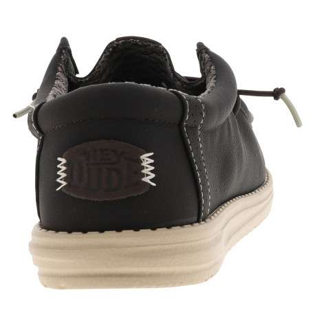 Sneakers Wally Classic marron avec un talon plat et une ouverture slip-on - Image 4