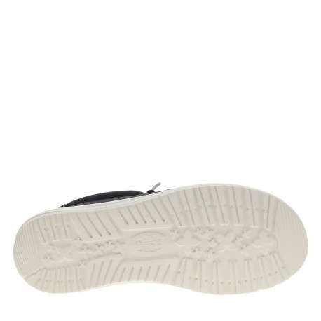 Sneakers Wally Classic bleu marine à talon plat et lacets ronds - Image 6