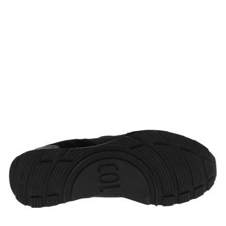 Baskets running Travis Sport Colors en cuir noires avec une semelle plate - Image 6