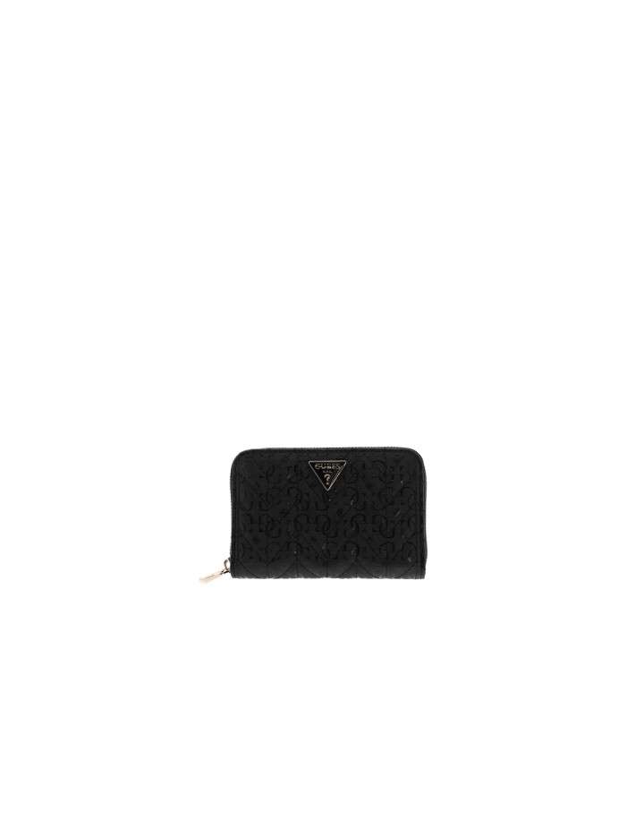 Portefeuille noir à motif...