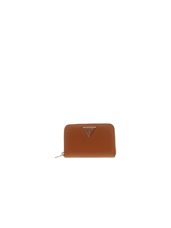 Portefeuille camel uni avec...
