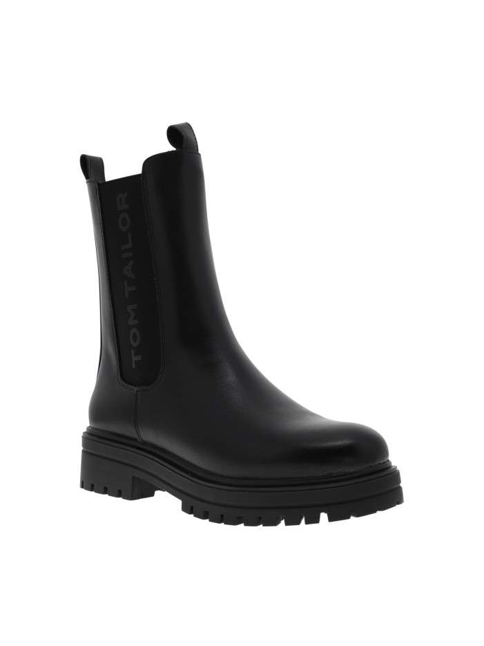 Boots noires à talon...