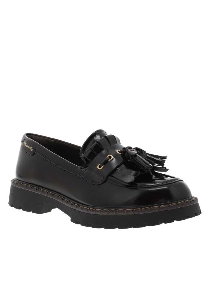 Mocassins marrons à semelle...