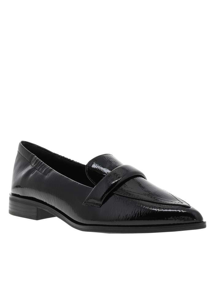 Mocassins noir verni avec...