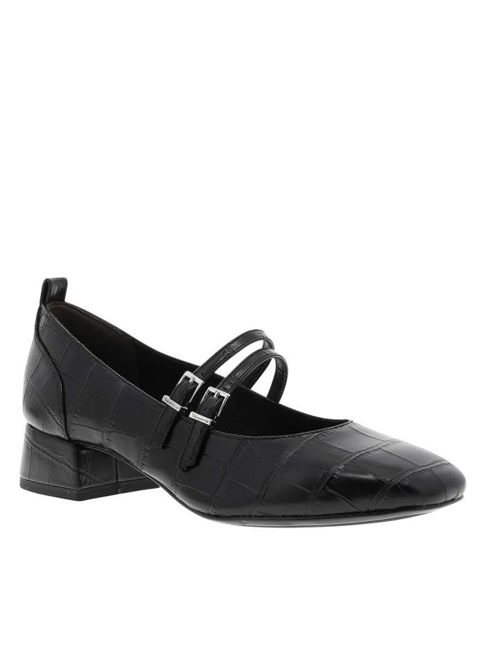 Ballerines noires vernies à...