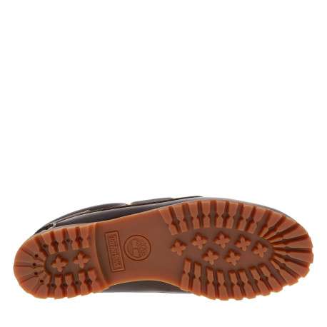 Bateau Timberland Authentic Boat en cuir brun à talon décroché bas - Image 6