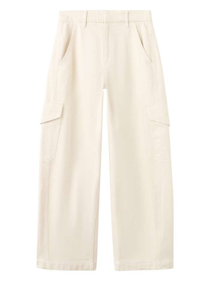 Pantalon cargo en coton...