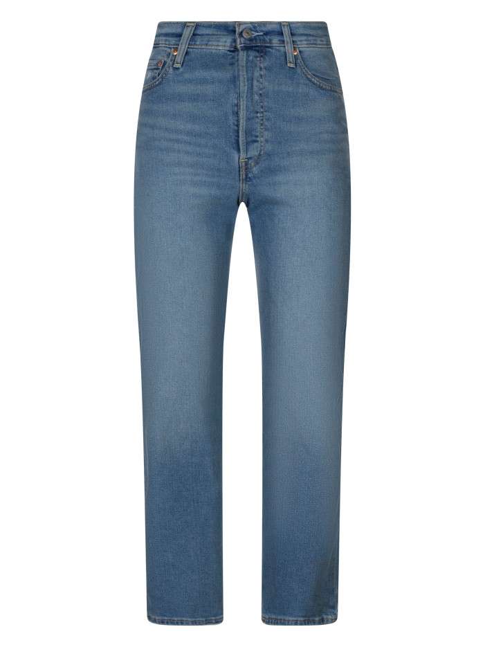 Jean en coton stone uni...