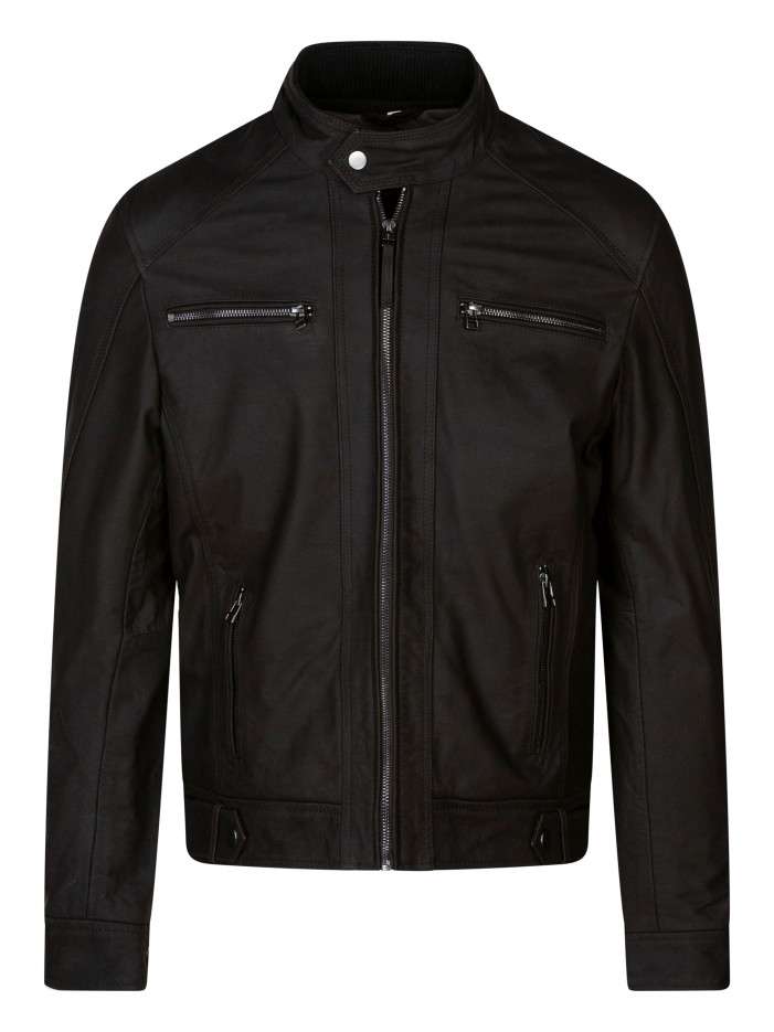 Blouson en cuir de buffle...