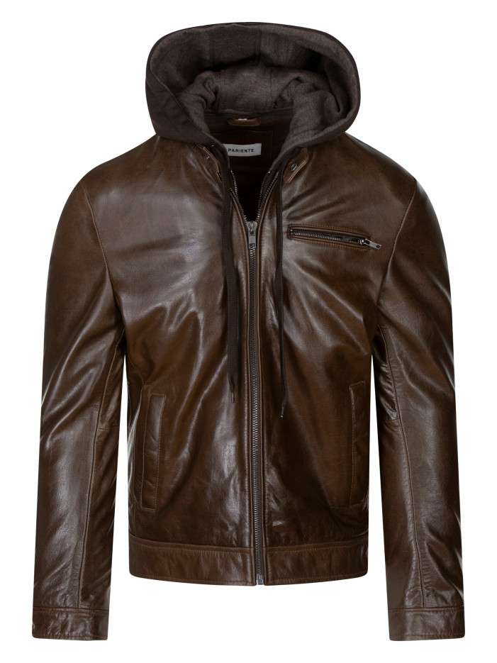 Blouson en cuir de buffle...