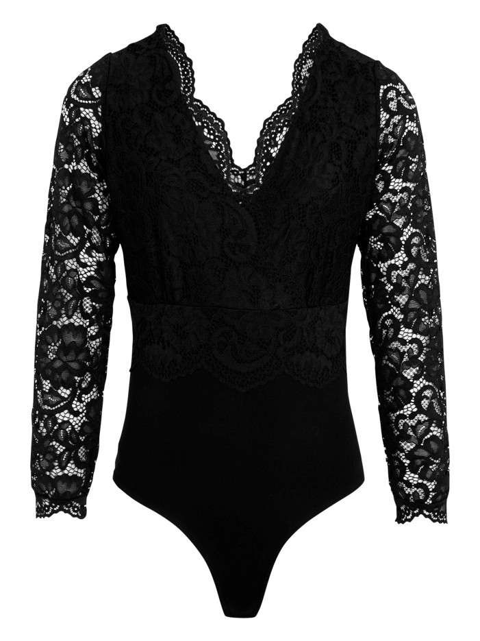 Body noir uni avec une...