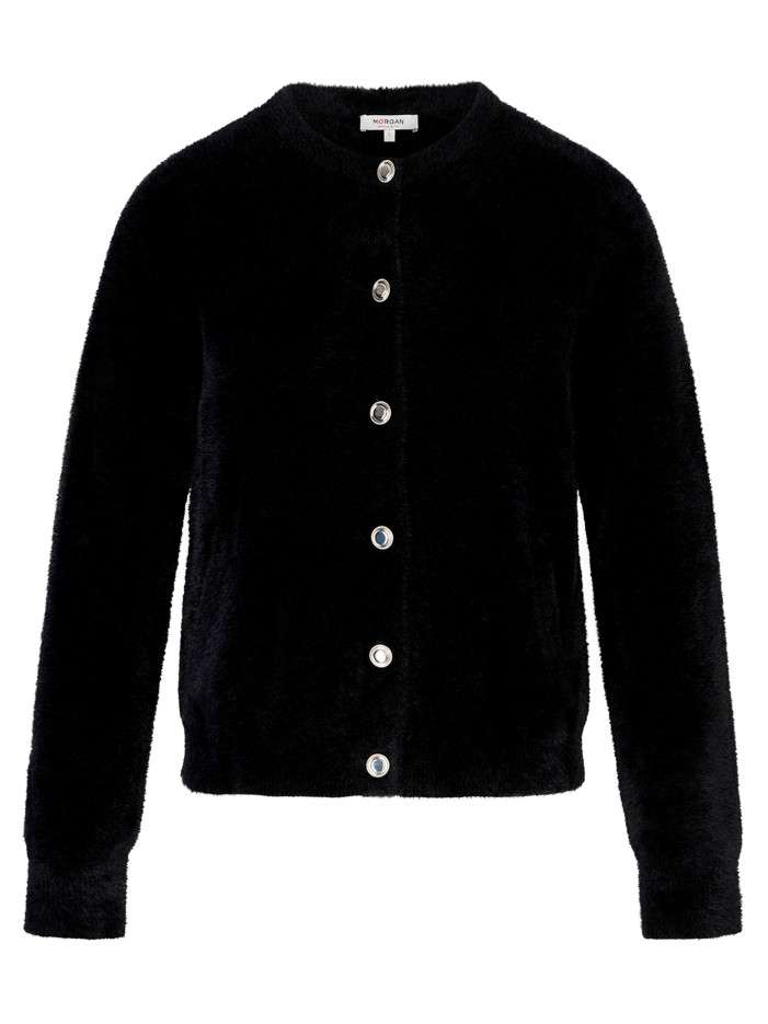 Gilet noir uni avec une...
