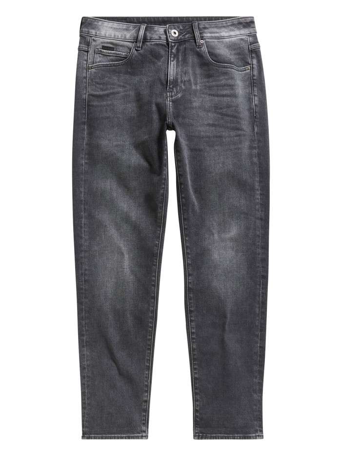 Jean en coton anthracite à...