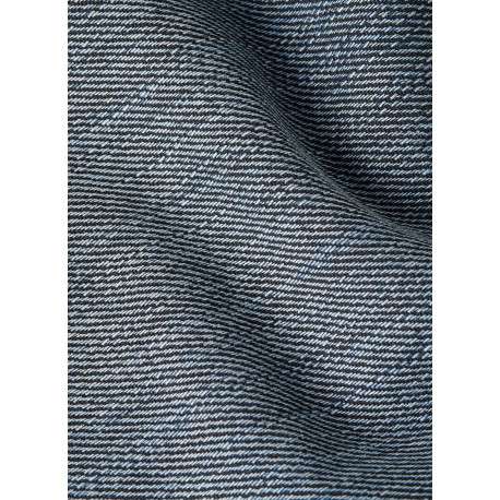 Jean en coton indigo à coupe droite pourvu de multiples poches - Image 2