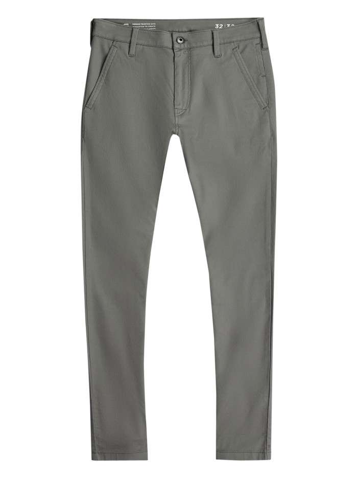 Pantalon chino en coton...
