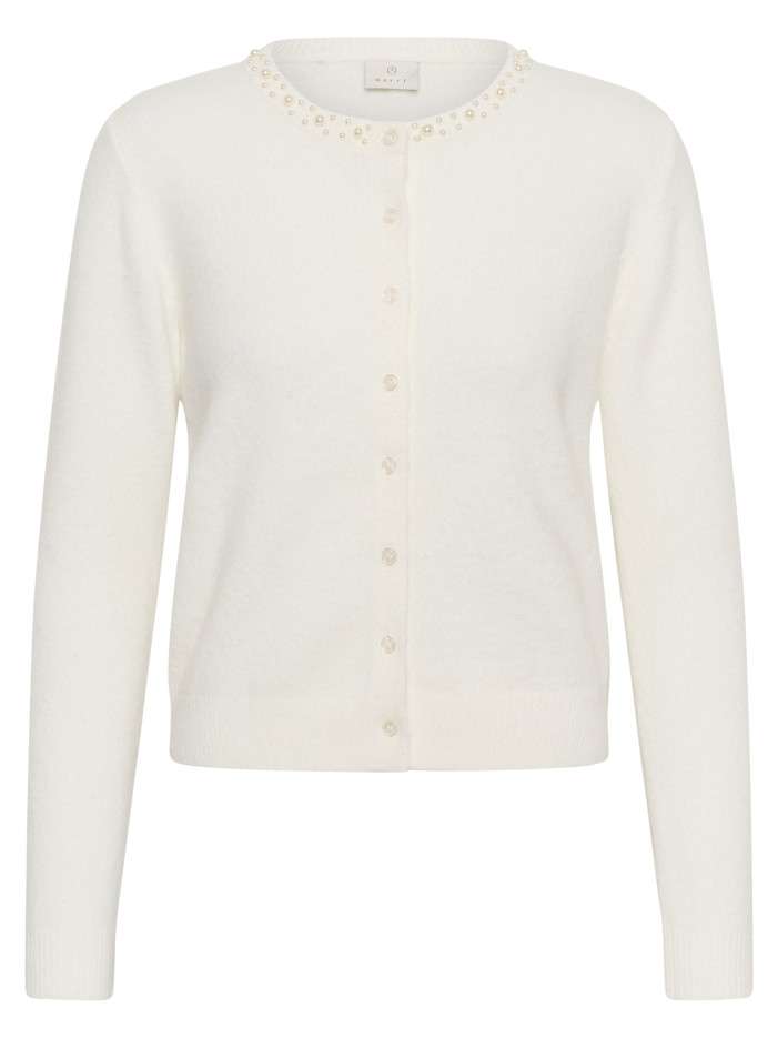 Gilet blanc uni avec une...