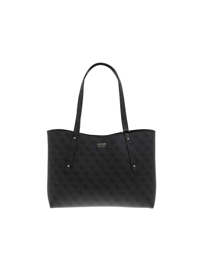 Sac shopping noir imprimé...