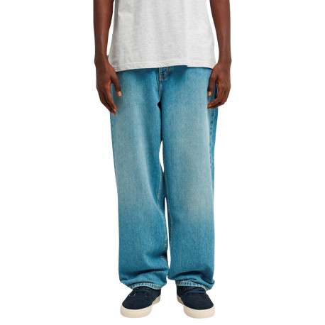 Jean en coton stone coupe bootcut pourvu de multiples poches - Image 3