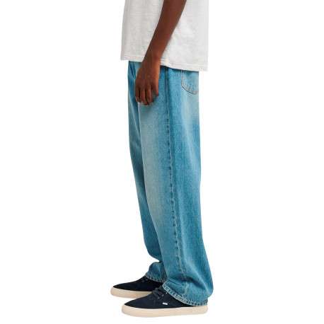Jean en coton stone coupe bootcut pourvu de multiples poches - Image 4