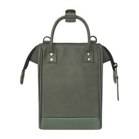 Sac à bandoulière amovible kaki pourvu du patch de la marque - Image 2