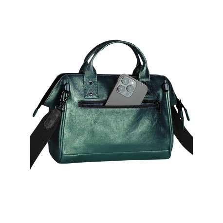 Sac à bandoulière Crossbody Medium Lucerne sapin brillant en simili cuir - Image 4