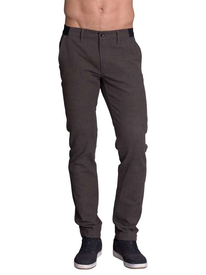 Pantalon chino en coton...