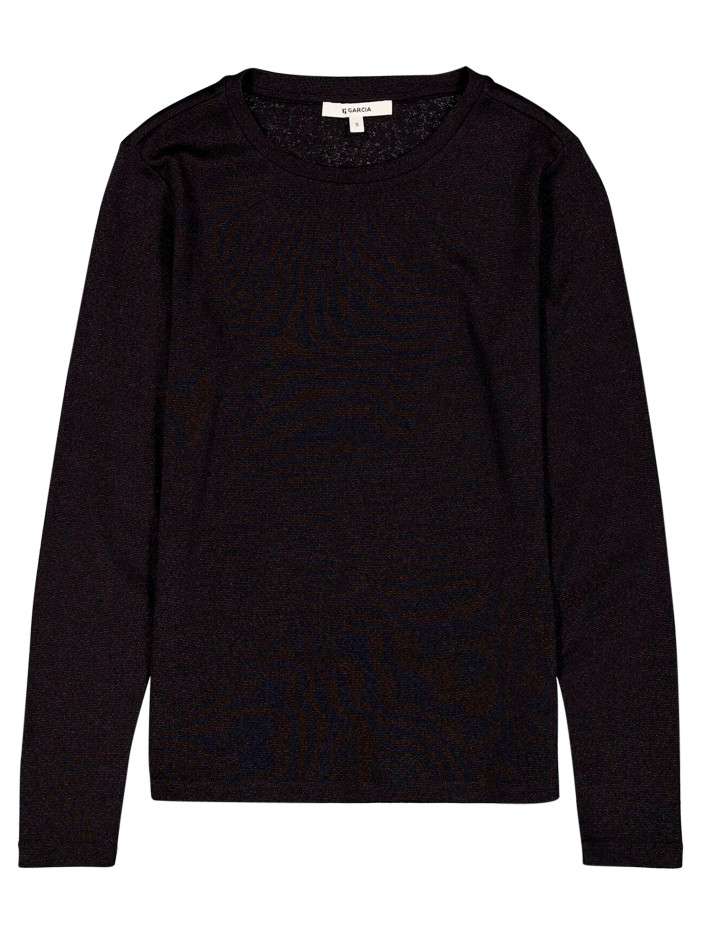 T-shirt noir à coupe...