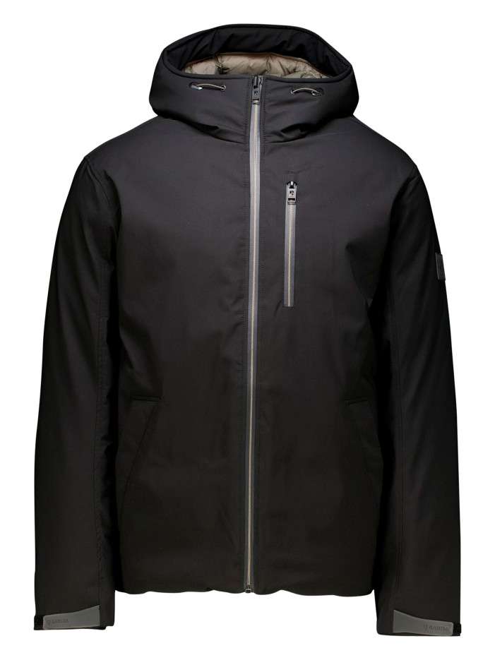 Blouson noir à coupe...