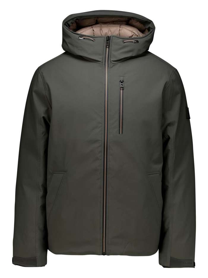 Blouson gris à coupe...