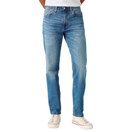 Jean 502® Taper en coton bleu à coupe droite pourvu de poches - Image 2