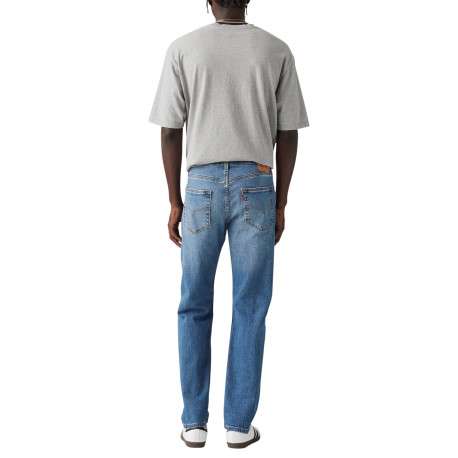 Jean 502® Taper en coton bleu à coupe droite pourvu de poches - Image 3