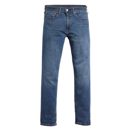 Jean 502® Taper en coton mélangé bleu à coupe droite pourvu de poches