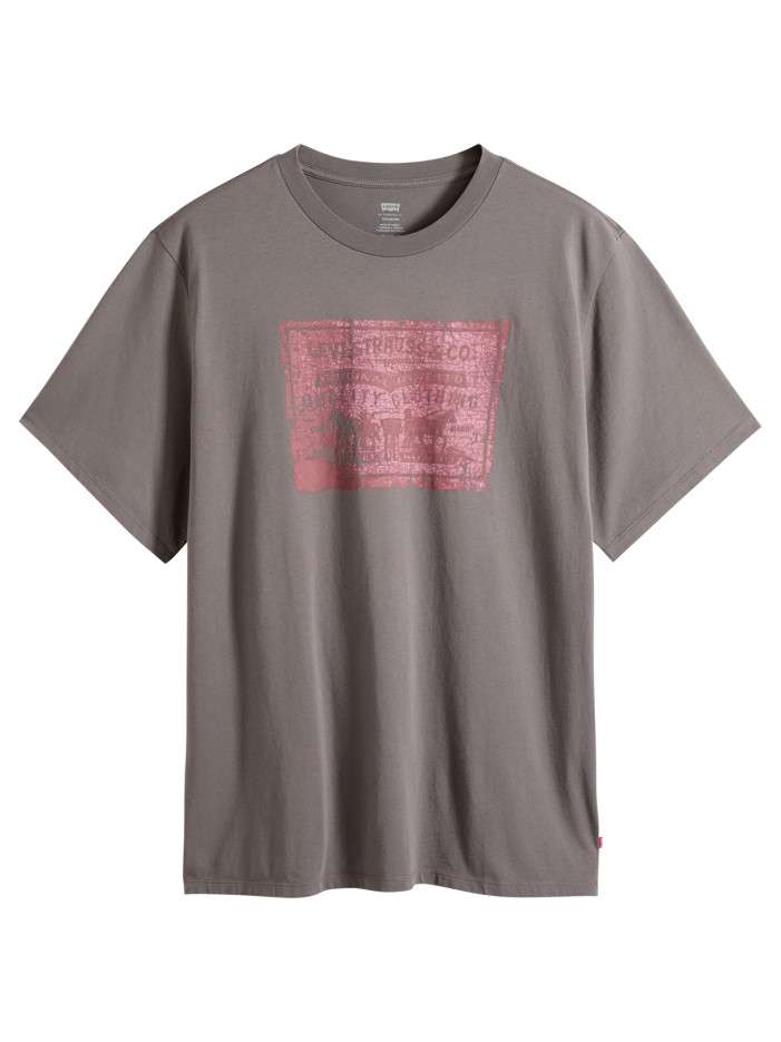 T-shirt en coton anthracite...