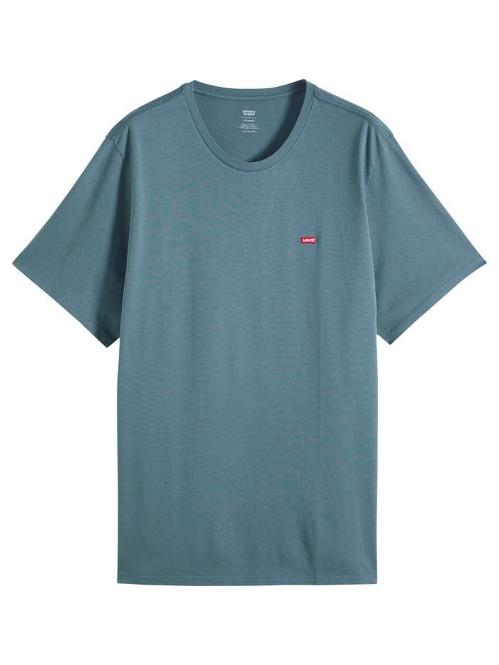 T-shirt en coton gris à...