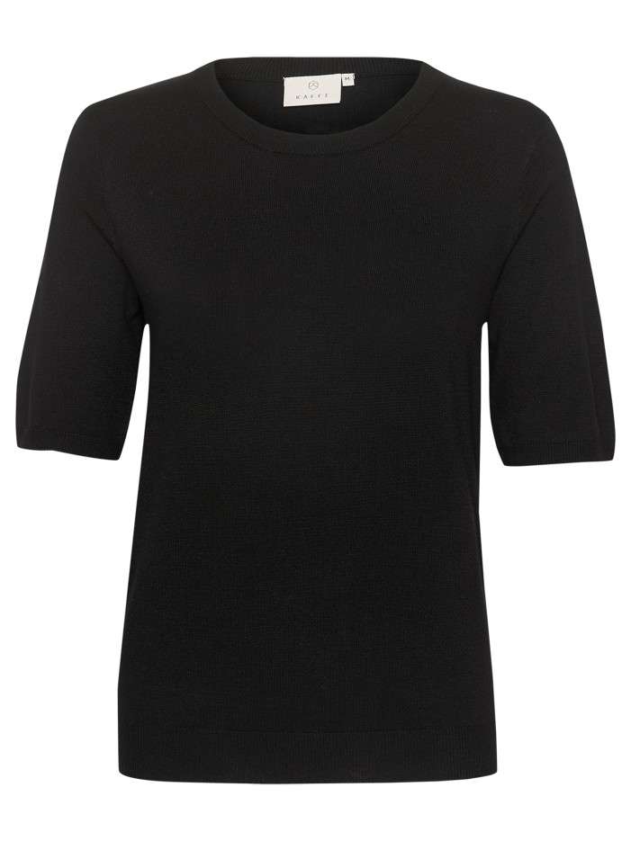 Pull noir uni avec une...