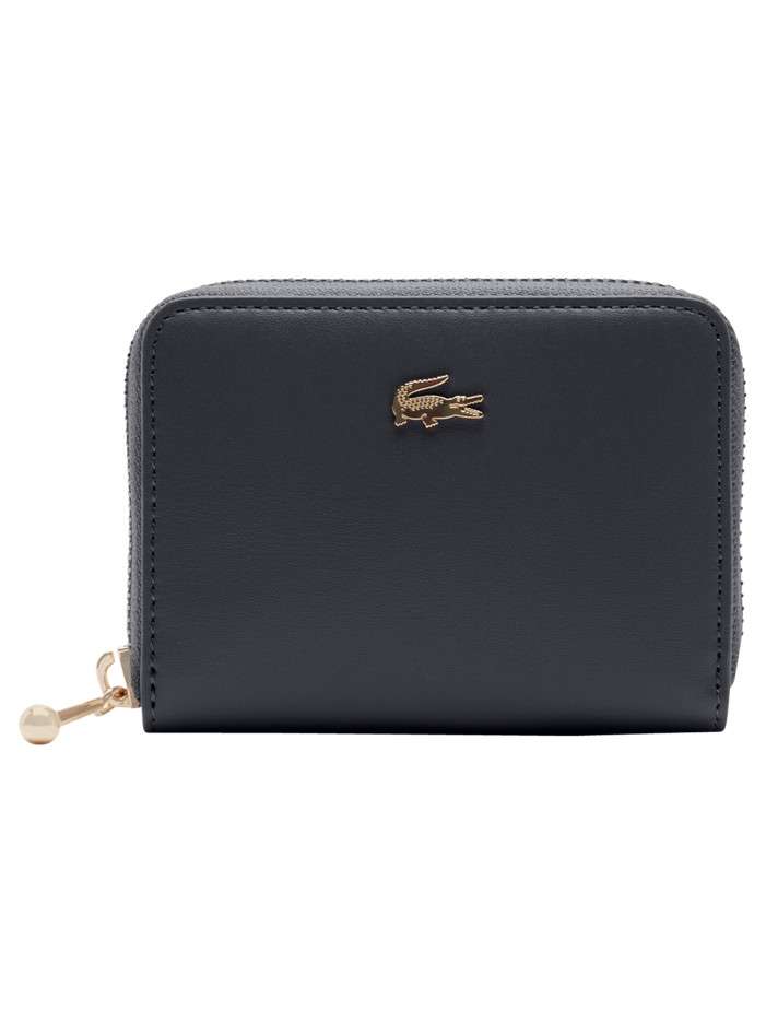 Porte-monnaie compact zippé...