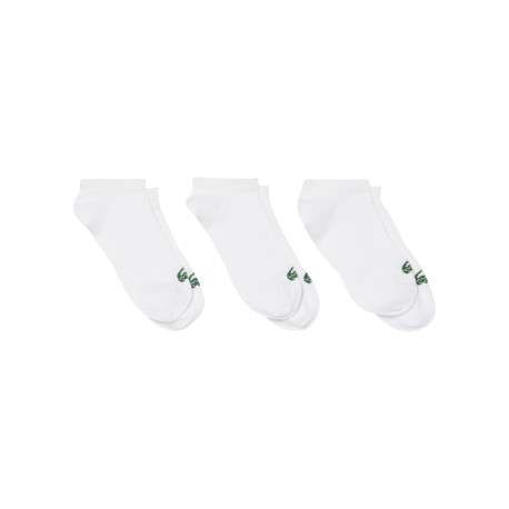 Lot de 3 paires de chaussettes blanches basses en coton mélangé
