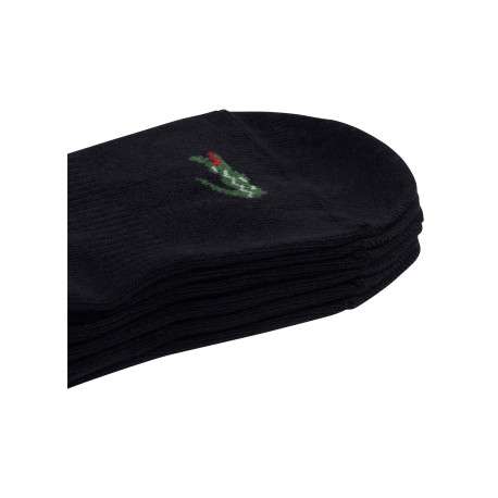Lot de 3 paires de chaussettes noires basses en coton mélangé - Image 3