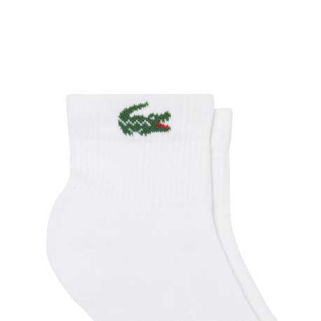 Lot de 6 paires de chaussettes blanches basses en coton mélangé - Image 2