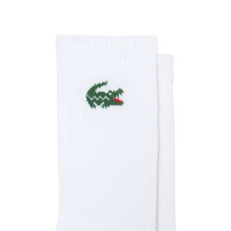 Lot de 3 paires de chaussettes blanches hautes en coton mélangé - Image 2