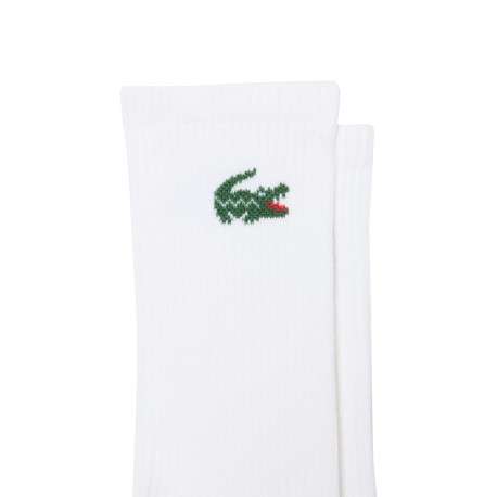 Lot de 6 paires de chaussettes blanches hautes en coton mélangé - Image 2