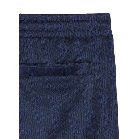Pantalon de jogging bleu marine à monogramme Lacoste doté d'une coupe droite - Image 7