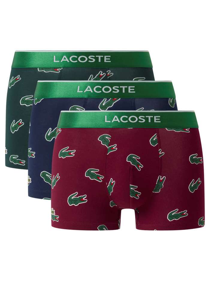 Lot de 3 boxers en coton...