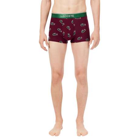 Lot de 3 boxers en coton pourvus d'une taille élastiquée à imprimé crocodile - Image 4