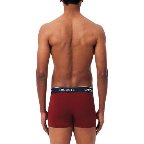 Lot de 3 boxers tricolores en coton pourvus d'une taille élastiquée - Image 4