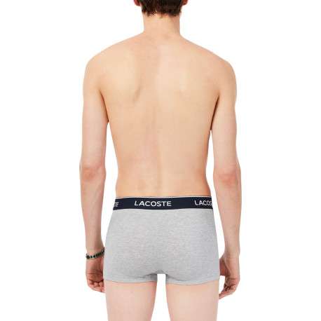 Lot de 3 boxers multicolores en coton pourvus d'une taille élastiquée - Image 3