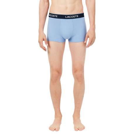 Lot de 3 boxers multicolores en coton pourvus d'une taille élastiquée - Image 5
