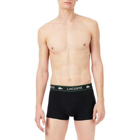 Lot de 3 boxers noirs en coton pourvus d'une taille élastiquée - Image 3