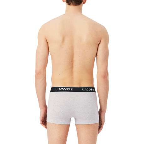 Lot de 3 boxers multicolores en coton pourvus d'une taille élastiquée - Image 4